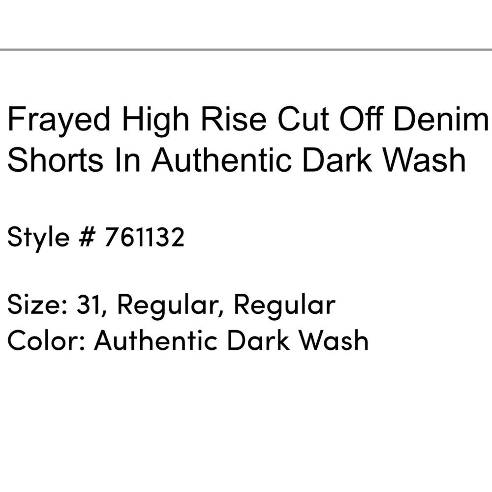 ⚡️NWT⚡️Ann Taylor High Rise Denim Shorts - Picture 2 of 8